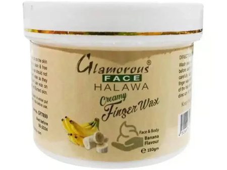 Glamorous Face Halawa Finger Wax with Banana (150g) Hot on Sale