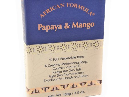 African Formula Papaya & Mango Soap 3.5 oz on Sale