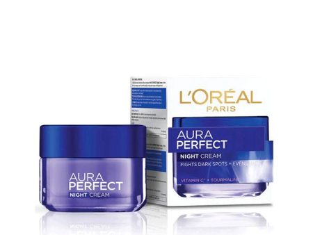 LOREAL PARIS AURA PERFECT NIGHT CREAM 50GM Online Sale