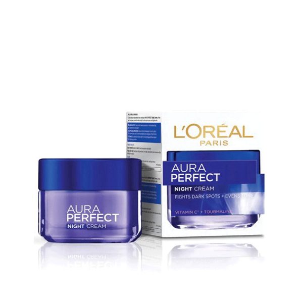 LOREAL PARIS AURA PERFECT NIGHT CREAM 50GM Online Sale