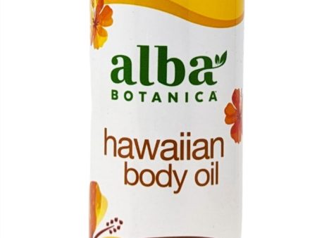 Alba Botanica Hawaiian Body Oil Deep Moiturizing Kukui Nut 8.5 oz Cheap