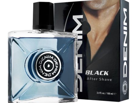 DENIM AFTER SHAVE BLACK 100ML For Discount