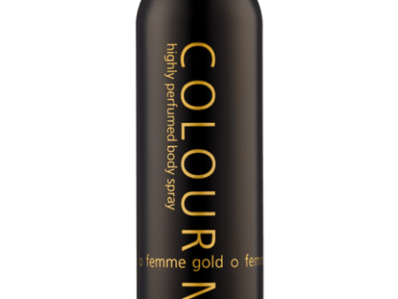 COLOUR ME BODY SPRAY FEMME GOLD 150ML on Sale