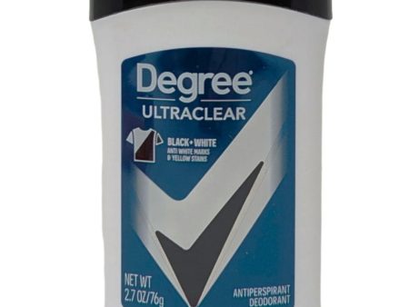 Degree UltraClear 72H Antiperpsirant Solid Black & White 2.7 oz Online Hot Sale