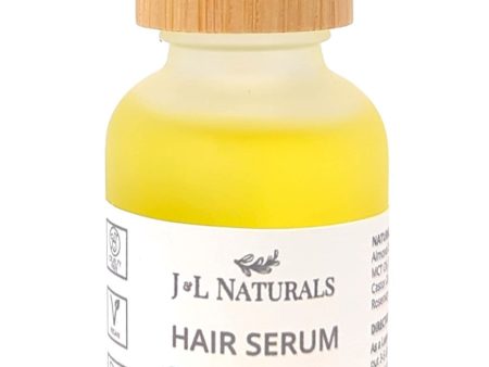 J&L Naturals Hair Serum Peppermint & Rosemary 1 oz Online Sale