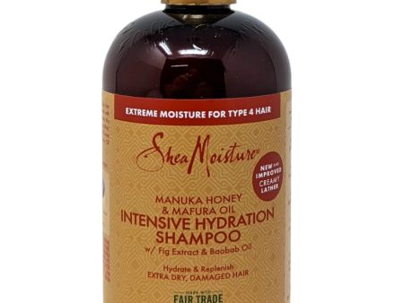 Shea Moisture Intensive Hydration Shampoo Manuka Honey & Mafura Oil 13 oz Discount