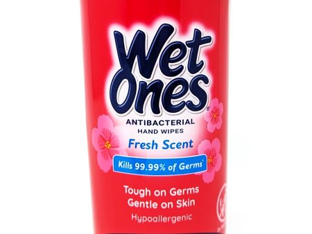 Wet Ones Antibacterial Hand Wipes Fresh Scent 40 Wipes For Cheap