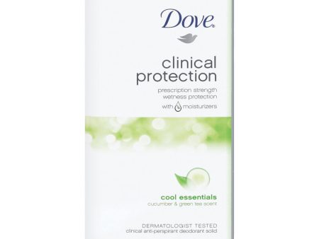 Dove Clinical Proction Antiperspirant Solid Cool Essentials 1.7 oz Online Sale