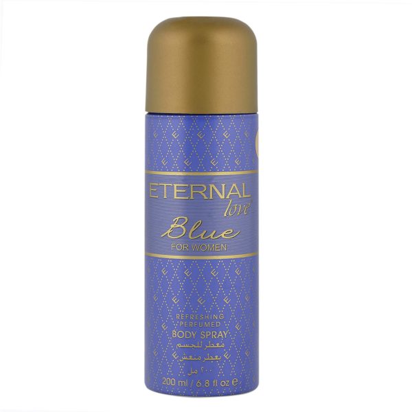 ETERNAL LOVE BODY SPRAY BLUE FOR WOMEN 200ML Online