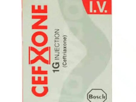 Cefxone IV Injection 1g (Bosch Pharmaceuticals) Online