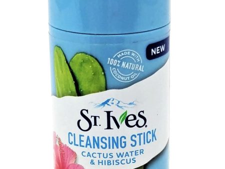 St. Ives Cleansing Stick Cactus Water & Hibiscus 1.59 oz on Sale