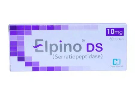 Elpino DS Tablets 10mg (Serratiopeptidase) - Core Health | Dermatologists.pk on Sale