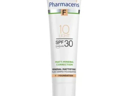 PHARMACERIS Sun Protect Mineral Foundation Light 10 SPF 30 (30ml) | For Sensitive Skin | Dermatologists.pk Online Hot Sale