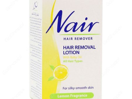 NAIR HAIR REMOVER LOTION LEMON 120ML Online now