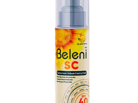 Beleni SC Sunscreen Sebum Control Gel SPF 40 PA+++ 30ml- hani ceuticals Hot on Sale