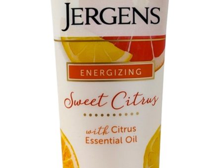 Jergens Essentail Oil Collection Energizing Sweet Citrus Moisturizer 7 oz Hot on Sale