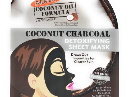 Palmer s Coconut Formula Coconut Charcoal Detoxifying Sheet Mask 1 ea on Sale