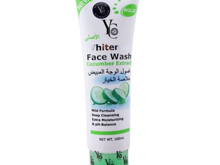 YC WHITENING FACE WASH CUCUMBER 100ML Online now