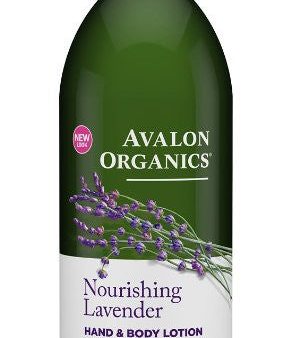 Avalon Organics Nourishing Lavender Hand & Body Lotion 12 oz For Cheap