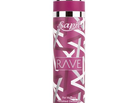 SAPIL BODY SPRAY RAVE FOR WOMEN 200ML Supply