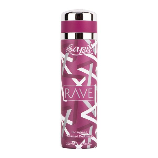 SAPIL BODY SPRAY RAVE FOR WOMEN 200ML Supply