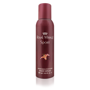 ROYAL MIRAGE BODY SPRAY SPORT 200ML Fashion