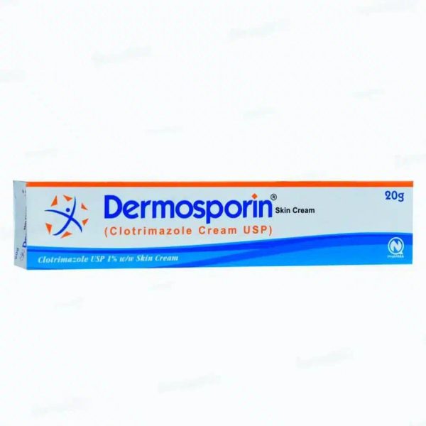 Dermosporin Cream 20g (Clotrimazole) - Antifungal Cream for Skin Infections on Sale