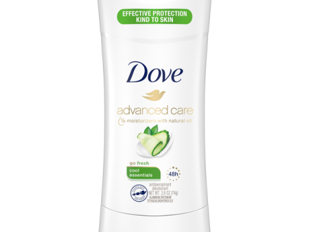 Dove Advanced Care Antiperspirant Solid Go Fresh Cool Essentials 2.6 oz Online