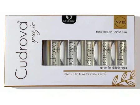 Cudrova Spazio Bond Repair Hair Serum for All Hair Types (35ml - 7 Vials) - Made in Pakistan Supply