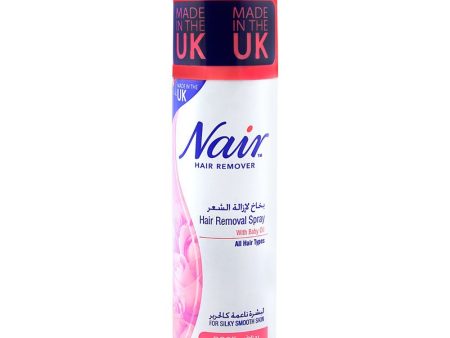 NAIR HAIR REMOVER SPRAY ROSE 200ML For Discount