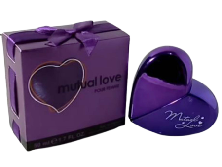 MUTUAL LOVE PERFUME PURPLE FOR WOMAN 50ML For Sale