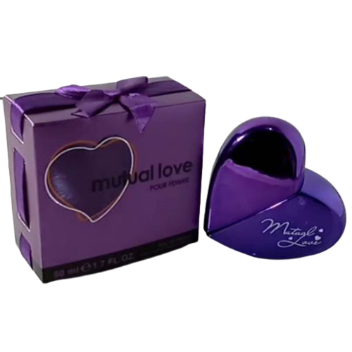 MUTUAL LOVE PERFUME PURPLE FOR WOMAN 50ML For Sale