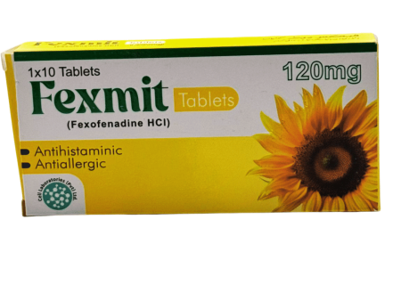 Cell Laboratories Fexmit 120mg Fexofenadine HCl Tablets (10 Tablets) - Antihistamine for Allergies - Dermatologists.pk (Prescription Required) Online Hot Sale