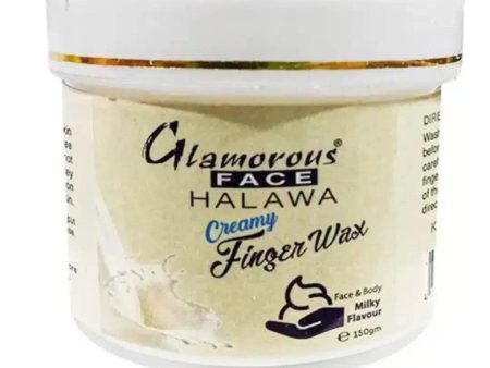 Glamorous Face Halawa Finger Wax with Milk (150g) Fashion