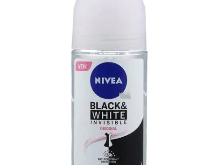 NIVEA ROLL ON BLACK & WHITE 50ML Online Hot Sale