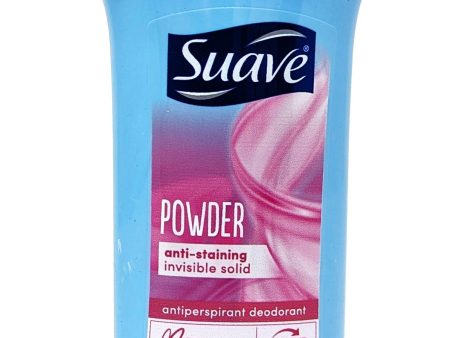 Suave Anti-Staining Invisible Solid Antiperspirant Powder 2.6 oz Online Hot Sale