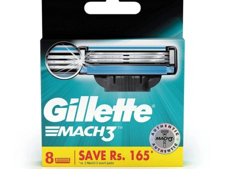 GILLETTE MACH3 BLADE 8IN1 REFILL Fashion