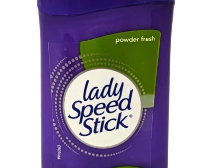 Lady Speed Stick Invisible Dry Antiperspirant Solid Powder Fresh 2.3 oz Cheap