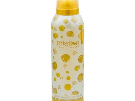 RASASI BODY SPRAY RELATION GOLD 200ML Online Sale