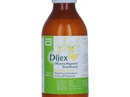 Dijex MP Mixed Fruit Suspension 120ml - For Acidity & Indigestion - Prescription Required Supply