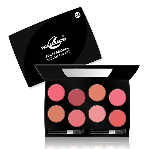 CHRISTINE BLUSH ON KIT 8IN1-03 Discount