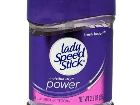 Lady Speed Stick Invisible Dry Power Antiperspirant Gel Fresh Fusion 2.3 oz Cheap