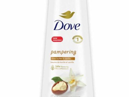 Dove Pampering Shea Butter & Vanilla Body Wash 20 oz Fashion