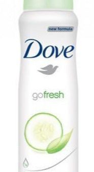 Dove Go Fresh Antiperspirant Deodorant Spray Cucumber & Green Tea Scent 150 ml Online Sale