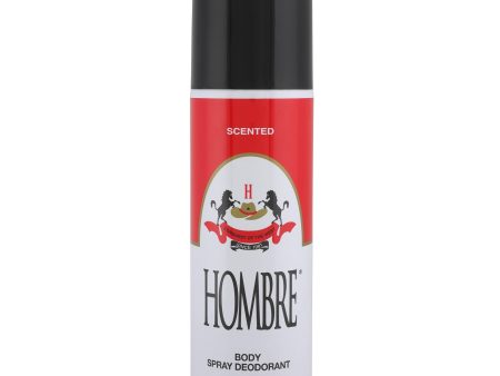 Hombre Spray Deodorant Scented 5.5 oz Supply