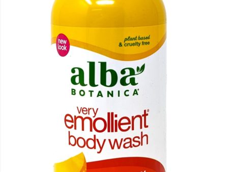 Alba Botanica Very Emollient Body Wash Honey Mango 32 oz For Sale