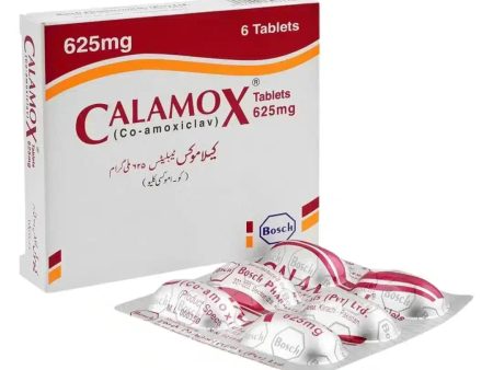 Calamox Tablets 625mg (6 Tablets) - Bosch Pharmaceuticals | Dermatologists.pk   ? For Cheap