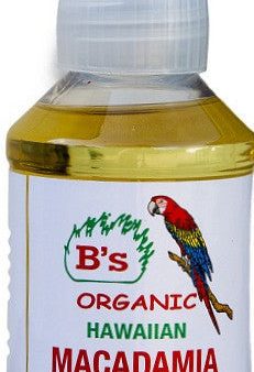 B s Organic Hawaiian Macadamia Nut Oil 4 oz. Hot on Sale