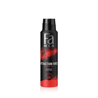 FA MEN BODY SPRAY ATTRACTION FORCE 200ML For Sale