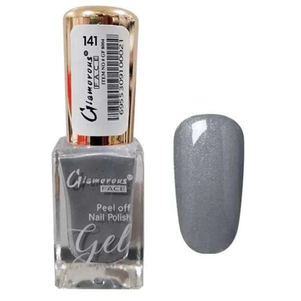 Glamorous Face Gel Peel Off Nail Polish Shade 141 - Dermatologists.pk on Sale